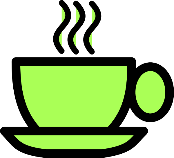 Green Tea Cup Clip Art at Clker.com - vector clip art online, royalty