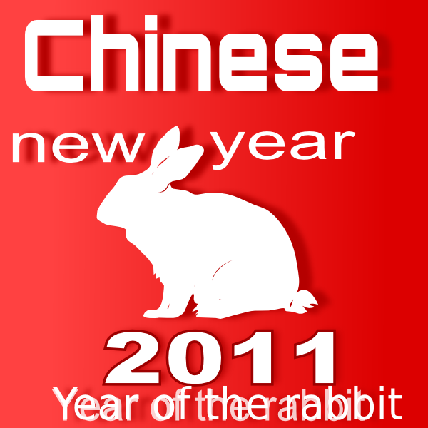Chinese New Year Clip Art Rabbit. Year Of The Rabbit clip art