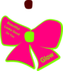 Glow Bow Clip Art