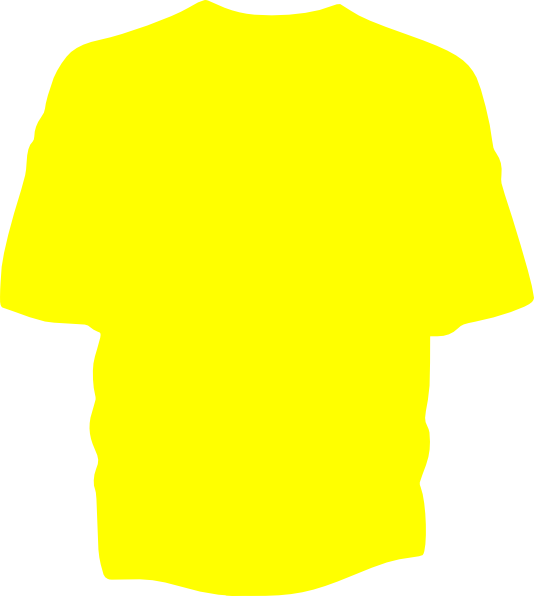 yellow shirt clip art - photo #19