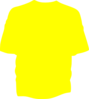 Tshirt Yellow Clip Art