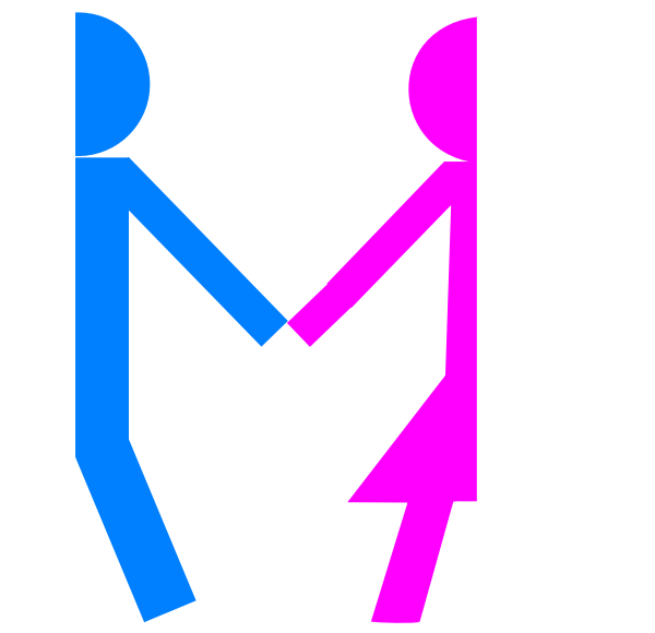 stick boy and girl clipart - photo #35