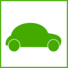 Green Car Icon Clip Art