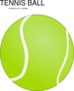 Tennisballa Clip Art