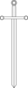 Military-type Sword Clip Art