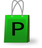 Green Shopping Bag Clip Art