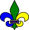 Brazilian Fleur De Lis Clip Art