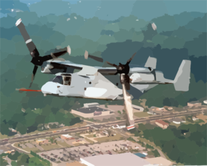V-22 Osprey Clip Art