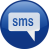 Blue Sms Icon Clip Art