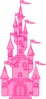 Pink Castle Clip Art