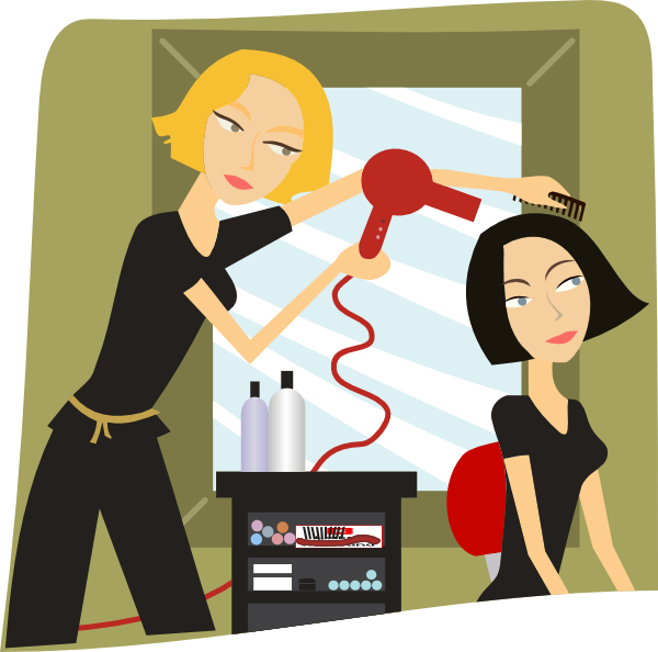 free clipart images hair stylist - photo #1