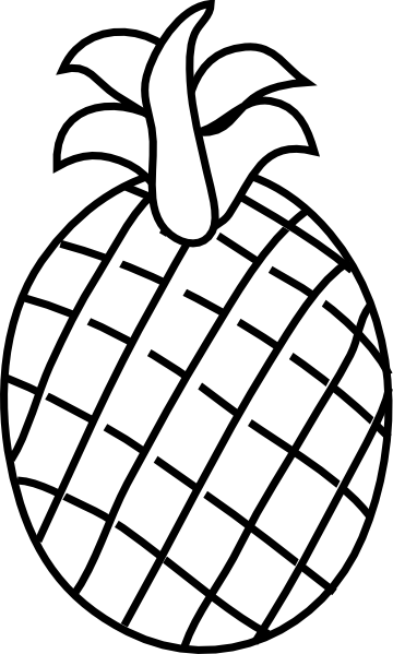 Pineapple Clip Art at Clker.com - vector clip art online, royalty free