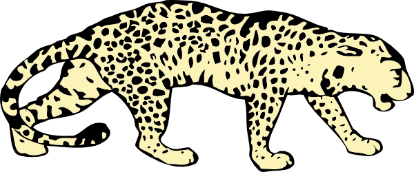 snow leopard clipart - photo #22