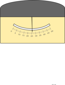 Voltage Meter Clip Art