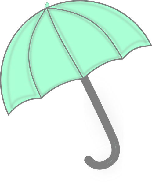 green umbrella clip art - photo #6