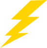 Black Lightning Bolt Clip Art