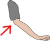 Elbow With Arrow Clip Art
