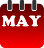 May Calendar Clip Art