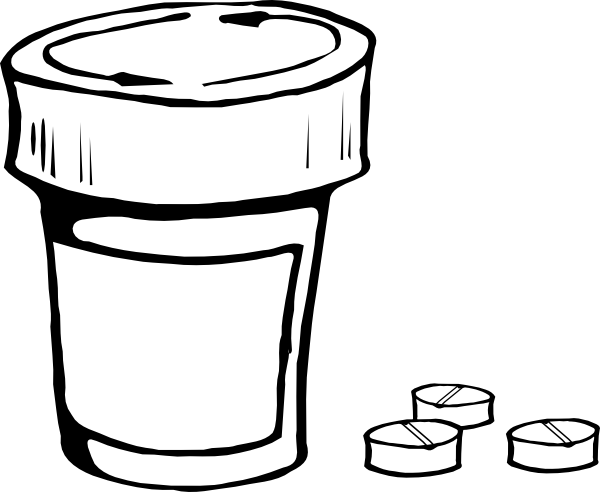 prescription bottle clipart