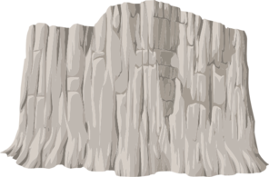 Alpine Landscape Cliffside Clip Art