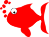 Red Fish Clip Art