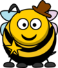 Sheriff Buzzy The Bee Clip Art