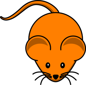Orange Mouse Clip Art