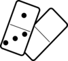 Falling Dominoes Clip Art