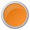 Orange Button Clip Art