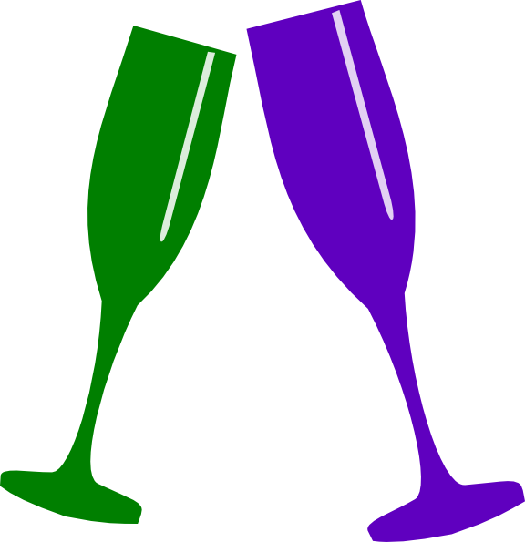 champagne glass clip art free - photo #4