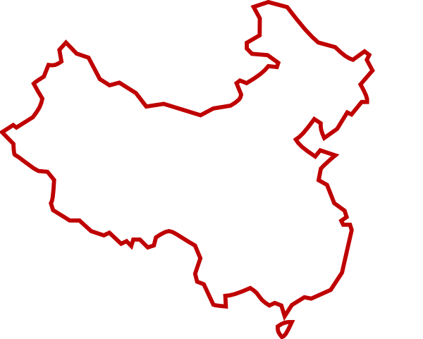 free clipart map of china - photo #13