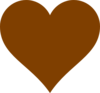 Chocolate Heart Clip Art
