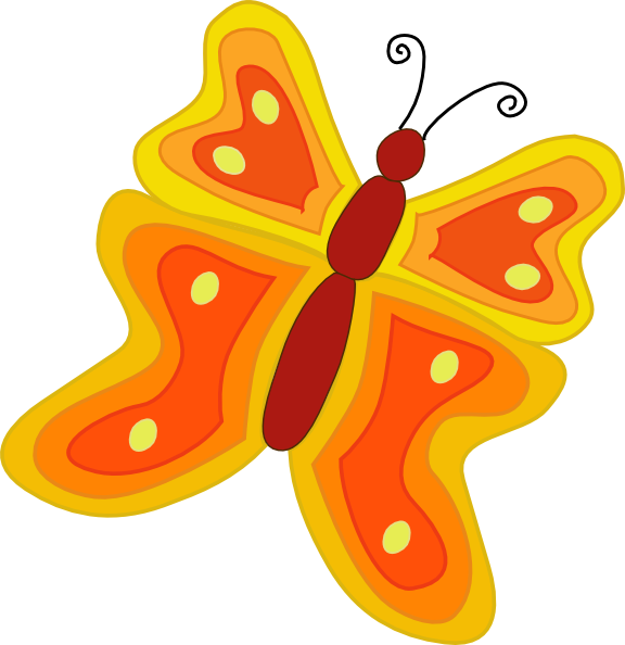 clip art cartoon butterfly - photo #9