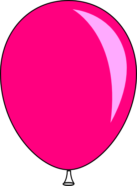 clip art pink balloons - photo #17