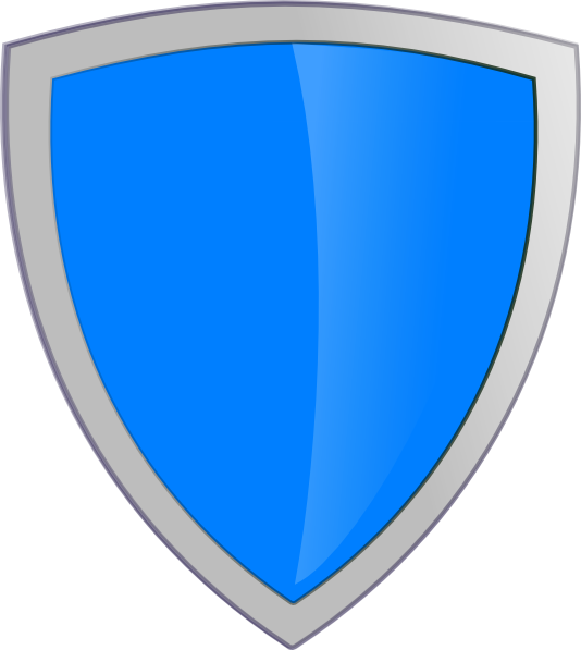 Blue Security Shield Clip Art at Clker.com - vector clip art online