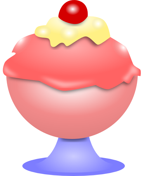 free ice cream sundae clipart - photo #4