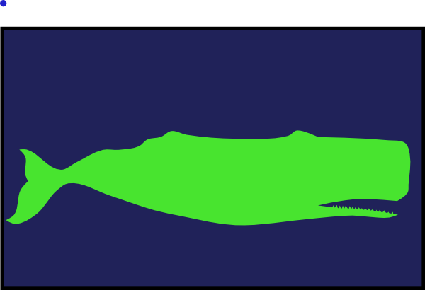 green whale clip art - photo #18