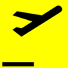Airport Departure Sign  Clip Art
