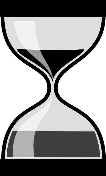 Timer Black And White Clip Art at Clker.com - vector clip art online