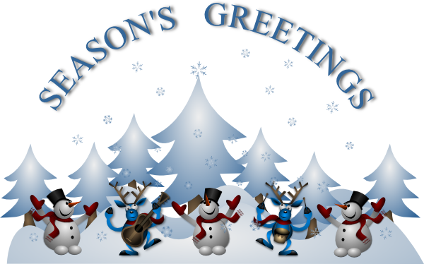 christmas clipart seasons greetings - photo #2