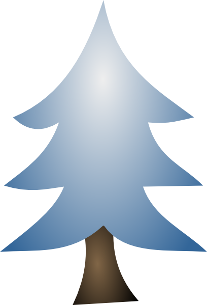 winter tree clip art free - photo #47