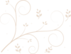 Beige Floral Clip Art