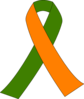 Ribbon For Kidney Walk Clip Art