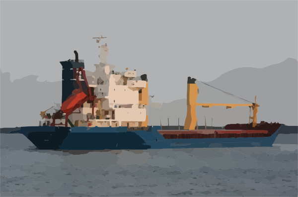 clipart cargo ship - photo #20