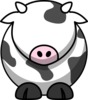 Cow With No Eyes Clip Art