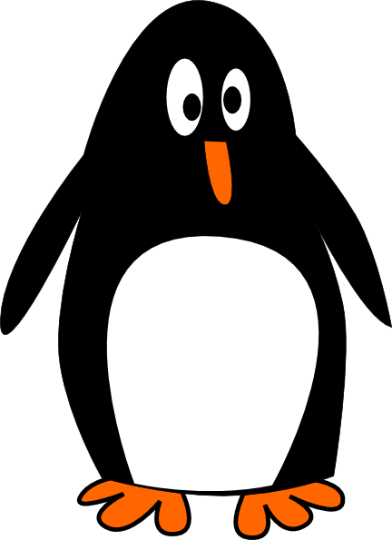 clip art cartoon penguin - photo #20