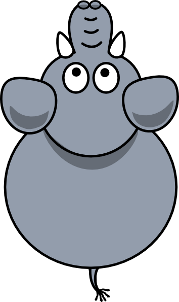 elephant clipart front view - photo #44