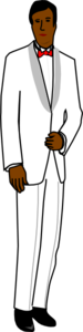 Groom Waiting For His Bride Clip Art