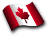 Canadian Flag 3 Clip Art