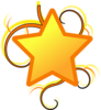 Star Swirl Clip Art